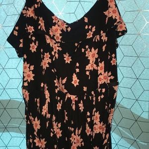 Loft | Women’s Dresses | Floral Spaghetti Strap Maxi Dress